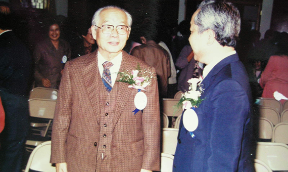  장미회관 준공 (장기려,김윤범 박사)